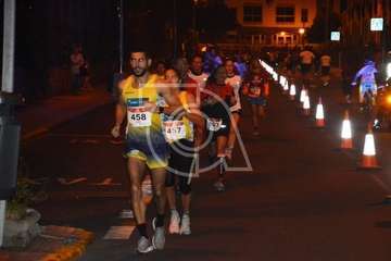 Telde se engancha al amor con su carrera nocturna (Foto TA)